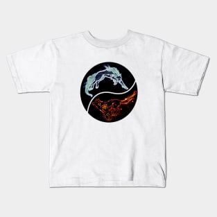 Yin and yang Hatia and Skole Kids T-Shirt